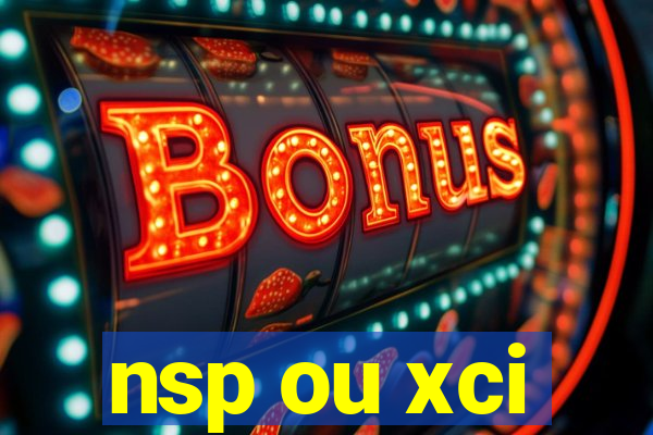 nsp ou xci